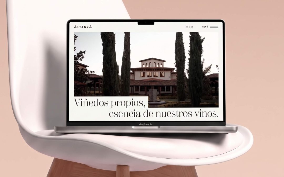 Bodegas Altanza estrena web
